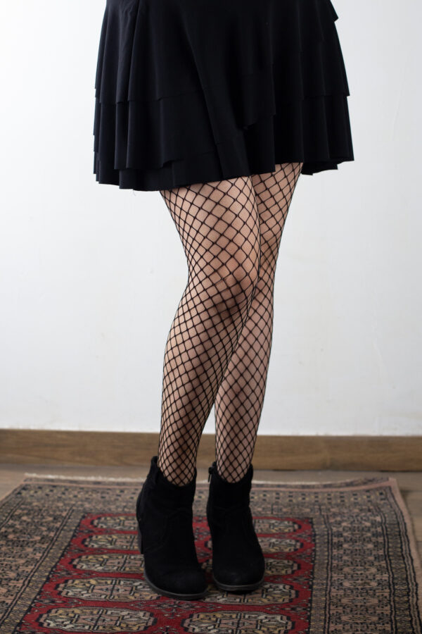 Noir Web Mesh - standard fishnet