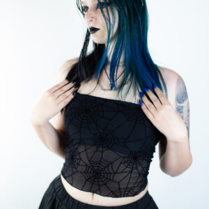 Web of Desire - Crni Top