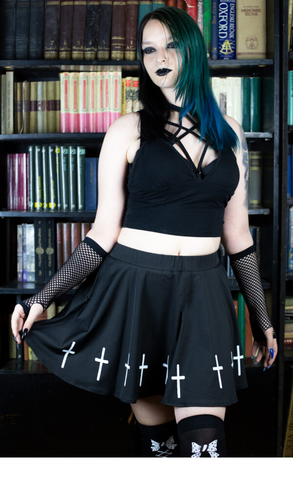Suknja sa krstovima - Crossline Rebellion Skirt